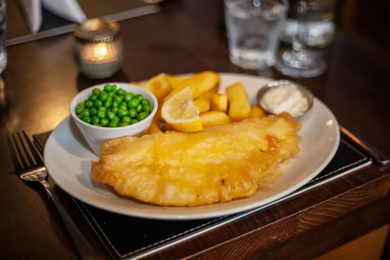 Warm traditional bar interior
