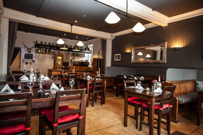 Modern Scottish cuisine at The Courie Inn restaurant